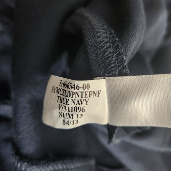 Navy Dress Womens  Zip Sleeveless Fit & Flare Square Neckline - Picture 10 of 11